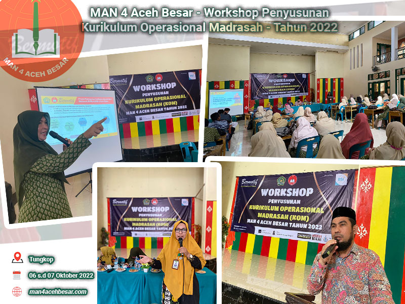 MAN 4 Aceh Besar - Workshop Tahun 2022